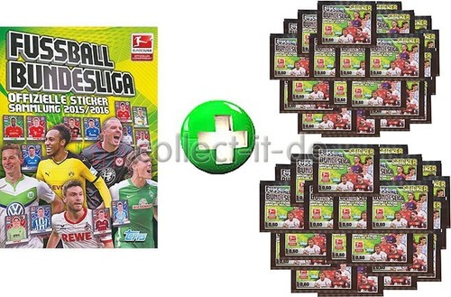 Topps bundesliga 2015 - topps, 15/16