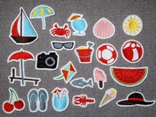 Sommer Sonne Hut Melone Eis