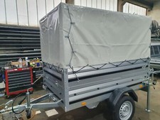 Brenderup 1205 SUB, Pkw- Anhänger 750 kg mit Aufsatzbordwand + Hochplane =150cm 
