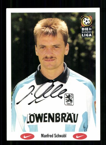 Manfred schwabl autogrammkarte - schwabl,