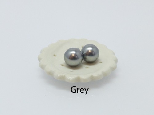 Perlen ohrstecker perle 8mm - perle,