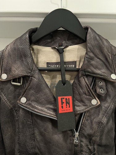 Freaky nation lederjacke biker - freaky,