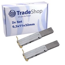 2x Schleifkohlen Kohlebürsten