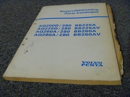 Volvo penta aq200d 280 - penta, aq200d/280