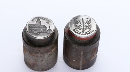 Historischer prägestempel - historischer,