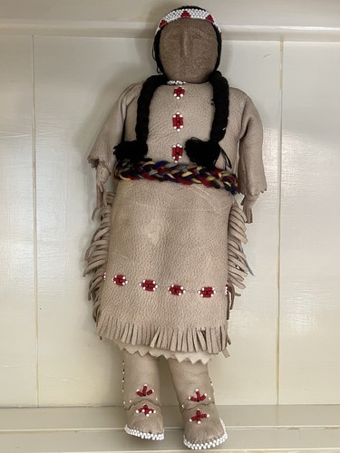 Vintage yankton sioux puppe - vintage,