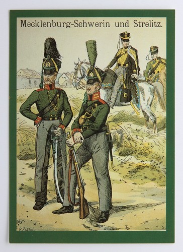Postkarte uniformen des - ak,