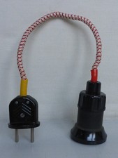 Teil Stecker Lampenhalterung für alter Projektor Filmgerät Pouva Magica DDR