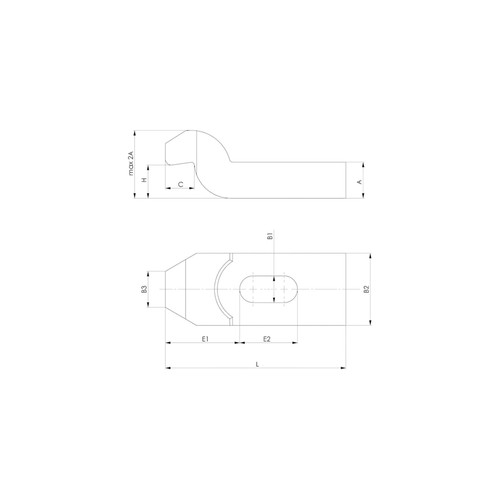 Amf gabelspanneisen 6315gn mit - 6315gn,