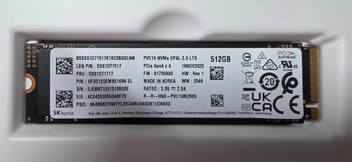 Hynix 512gb nvme pcie - hynix,