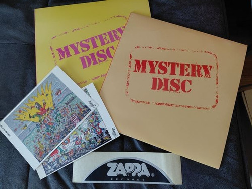 Zappa mystery disc vinyl - zappa, lp