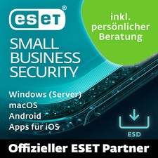 ESET Small Business Security 2025 5-10 Geräte 1-2 Jahr ESD eMail Download Lizenz