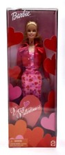 2000 Very Valentine Barbie Puppe / Valentinstag Barbie / Mattel 28360, NrfB