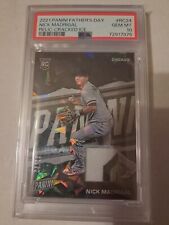 Panini Father's Day 2021 Nick Madrigal /10 RC White Sox / Cubs PSA 10 Baseball