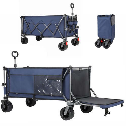 Faltbarer bollerwagen 300l - faltbarer,