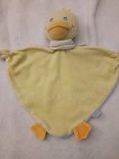 Schmusetuch Ente Willi Watschel gelb/blau von TCM / Tchibo 