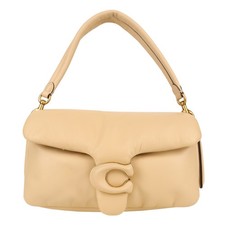 Coach Damen Tasche Creme Leder