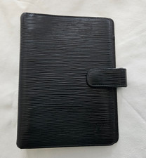 Louis Vuitton Agenda MM Notizbuch Epi Schwarz
