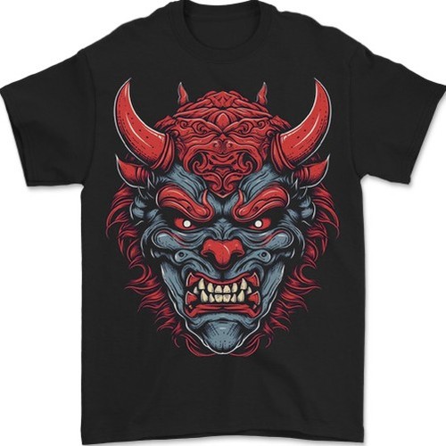 Japanische oni maske - oni,