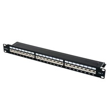 19" Patchpanel CAT7, 24 Port