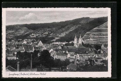 Ansichtskarte freyburg - ansichtskarte,