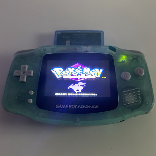 Nintendo game boy advance - game, lcd