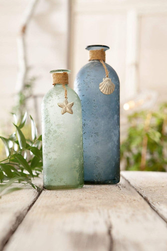 Deko vase maritim 2er - deko-vase,