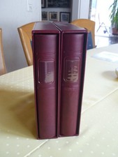 2 Lindner Album mit Schuber