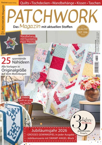 Patchwork magazin 2026 - patchwork,