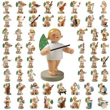 Engel Musikant Orchester blond braun Elfpunkte-Engel Manufaktur Wendt & Kühn