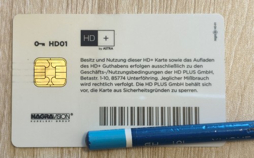Karte hd01 abgelaufen - hd+,