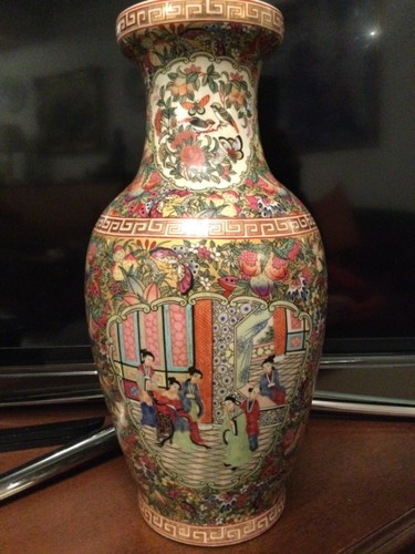 Schöne chinesische vase - schöne,