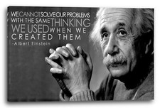 Wandbild Albert Einstein