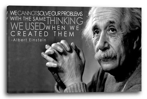 Wandbild albert einstein - albert,