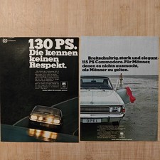 Opel commodore oldtimer - 2x,