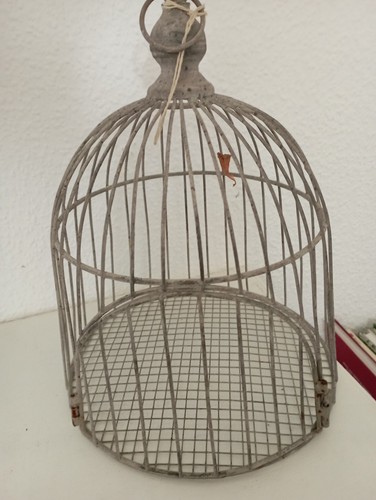 Dekovogelkäfig rund aus