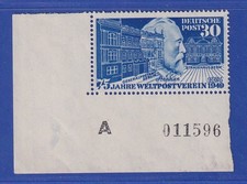 Bund 1949 Weltpostverein