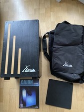 Cajon Trommelkiste Schwarz
