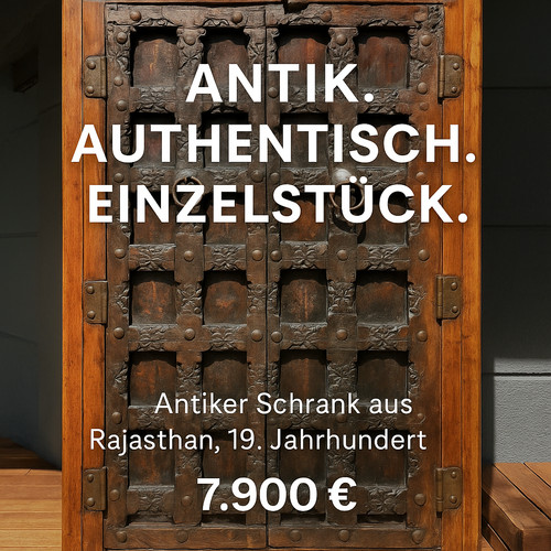 Antiker indischer schrank - antiker, aus