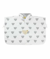 Steiff baby bademantel poncho - baby,