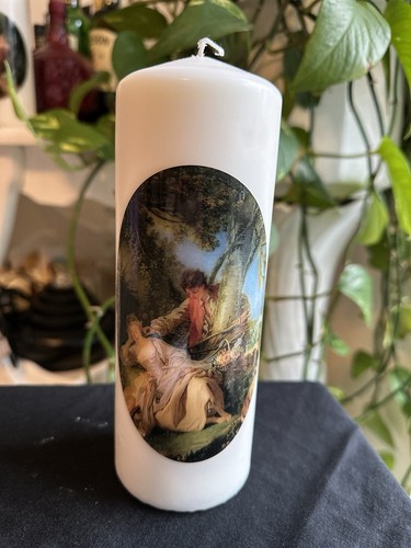 Classic vintage candles 19cm - vintage,