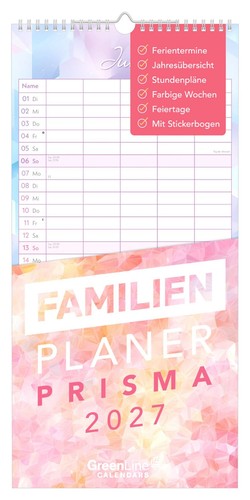 Familienplaner prisma 2027 - prisma,