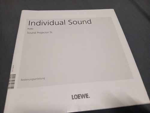 Loewe individual sound - sound, audio