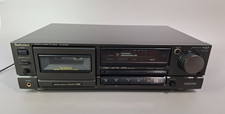 Technics RS-BX606 Stereo Cassette Deck schwarz voll funktionsfähig