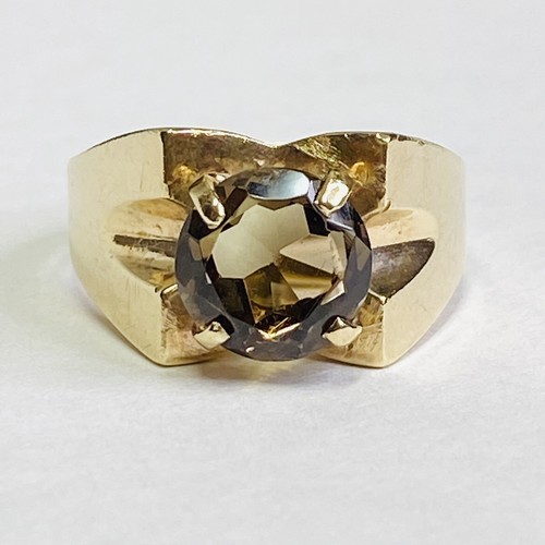 Cocktail ring gold 5 - gold, 1,5