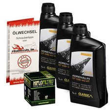 Ölwechselset Adrenaline/HiFlo