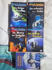 Die Commonwealth Saga 1-4 + Dieb der Zeit * Peter F. Hamilton 5 Bücher Konvolut