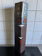 Holzfigur, geschnitzt bemalt