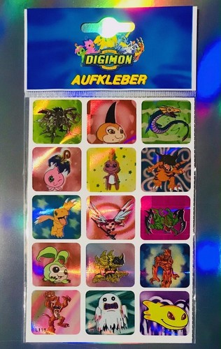Pokémon digimon sticker 90er - pokémon,
