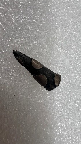 Einzelner ohrstecker grau - ohrstecker,